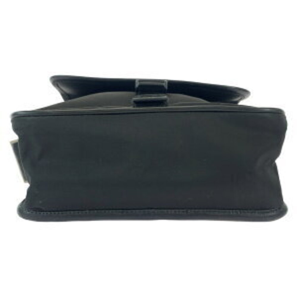 Prada triangular plate shoulder bag black nylon logo Tessuto - Picture 10 of 10